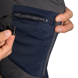 Less Layers Relax Fleece Varmejakke Herre Navy