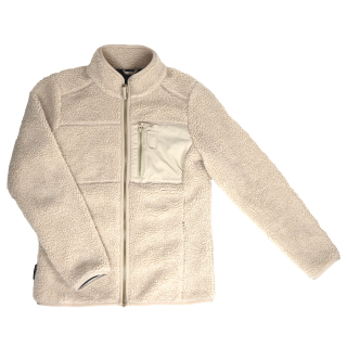 Less Layers Relax Fleece Varmejakke Dame Beige