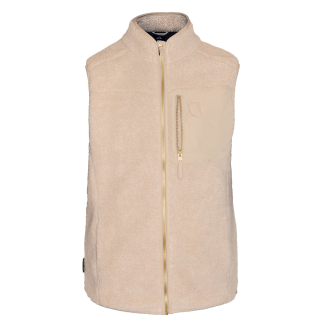 Less Layers Relax Fleece Varmevest Herre Beige