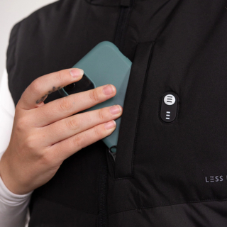 Less Layers Casual Varmevest – 80 g Thinsulate • 5 varmeelementer • −20 °C til +15 °C