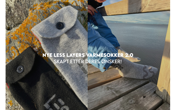 Vi lyttet og nå er Varmesokker 2.0 her!